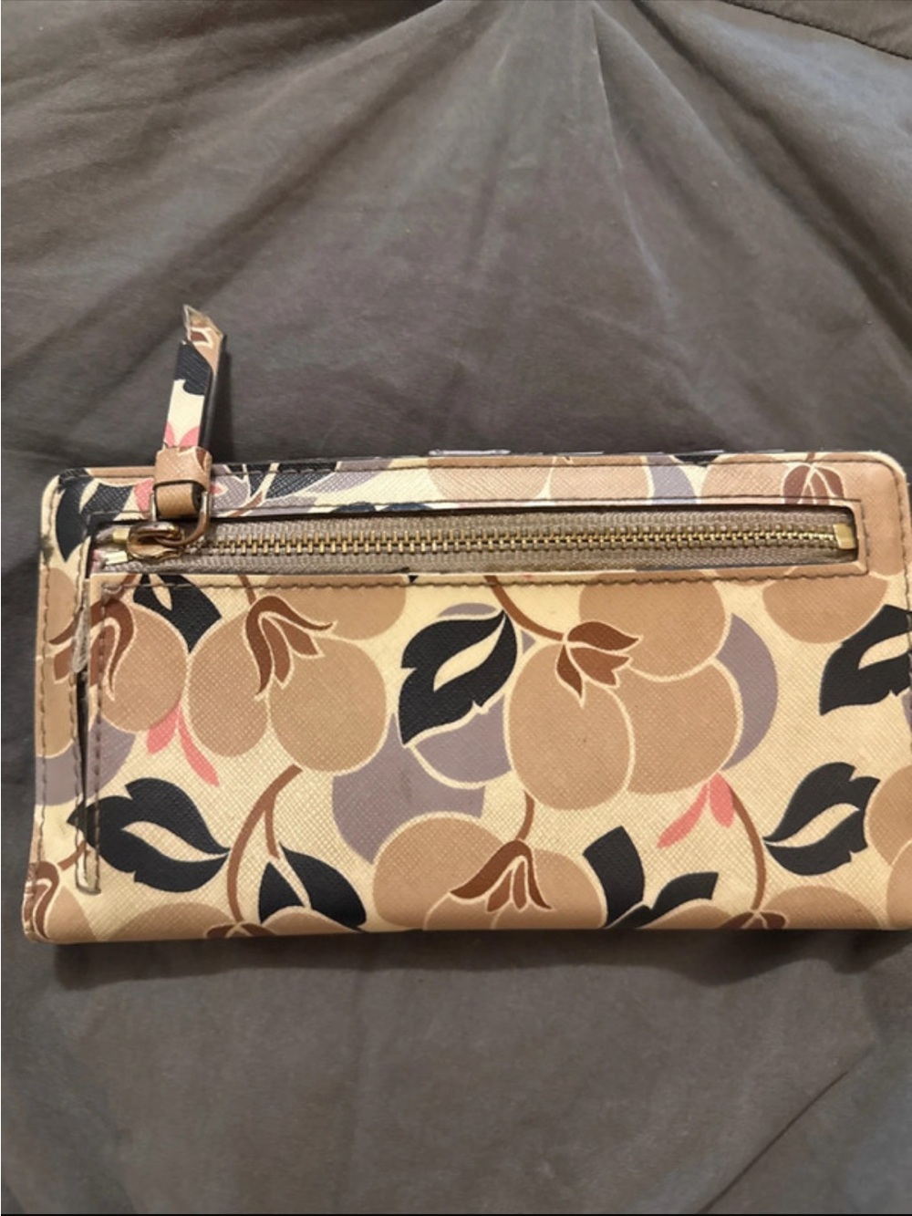 Kate Spade Cameron Breezy Floral Large Slim Bifold Wallet - Picture 8 of 9